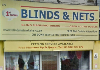 1st Choice Blinds And Nets Ltd — photo from Google