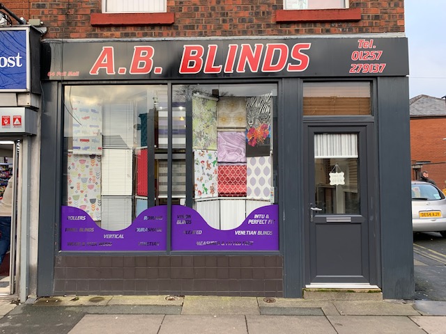 A B Blinds — photo from Google
