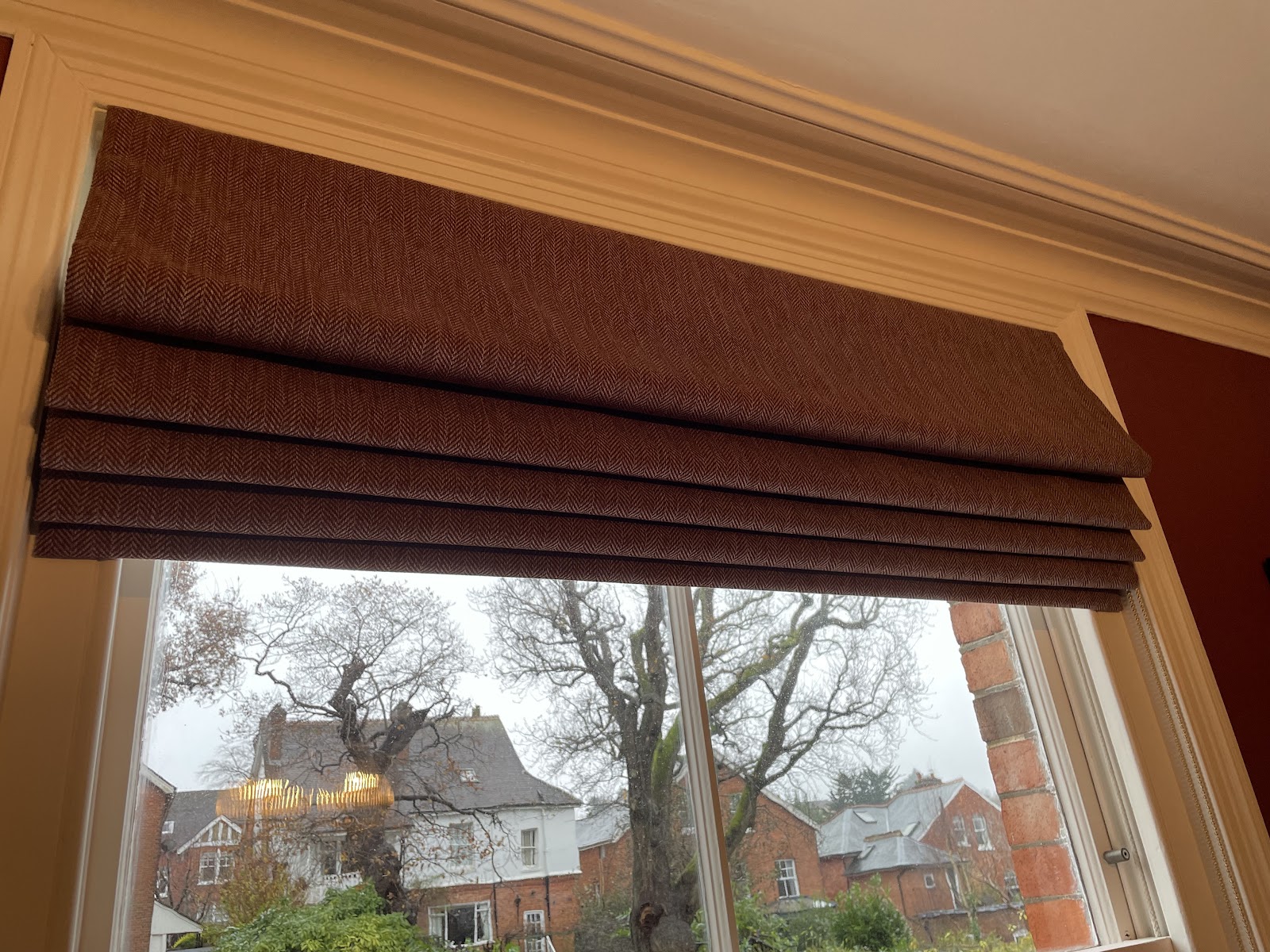 Breton Rose Bespoke Roman Blinds — photo from Google