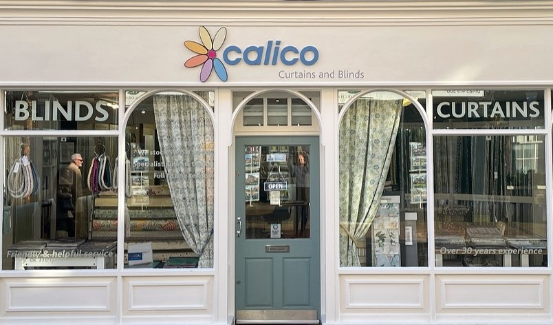 Calico Curtains and Blinds — photo from Google