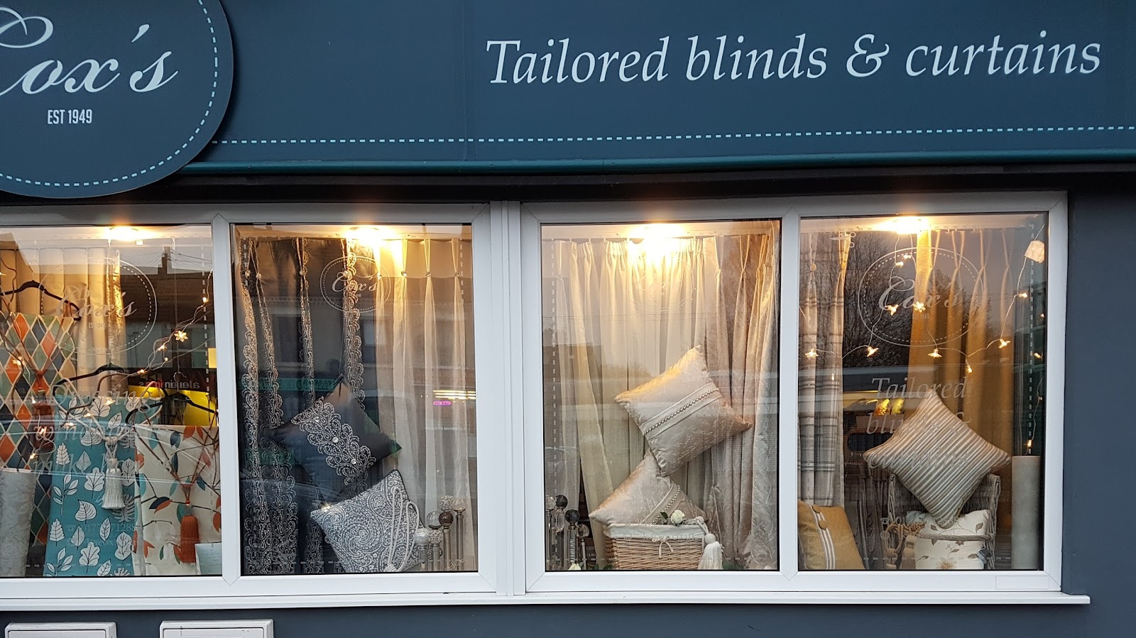 Cox's Blinds and Curtains — photo from Google