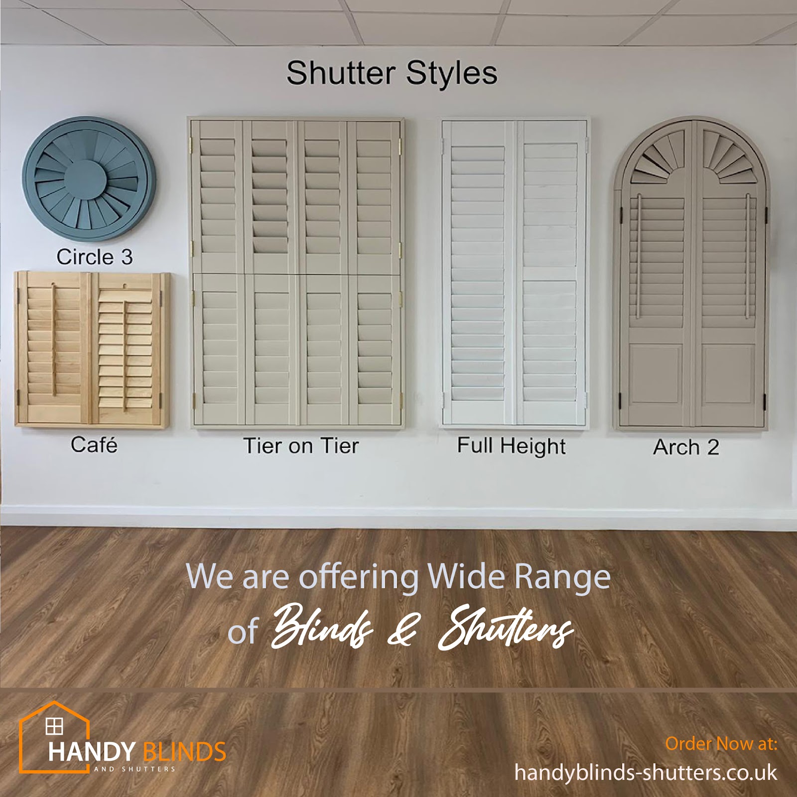 Handy Blinds and Shutters — photo from Google