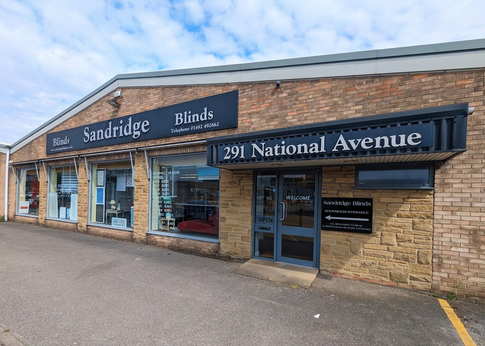 Sandridge Blinds — photo from Google