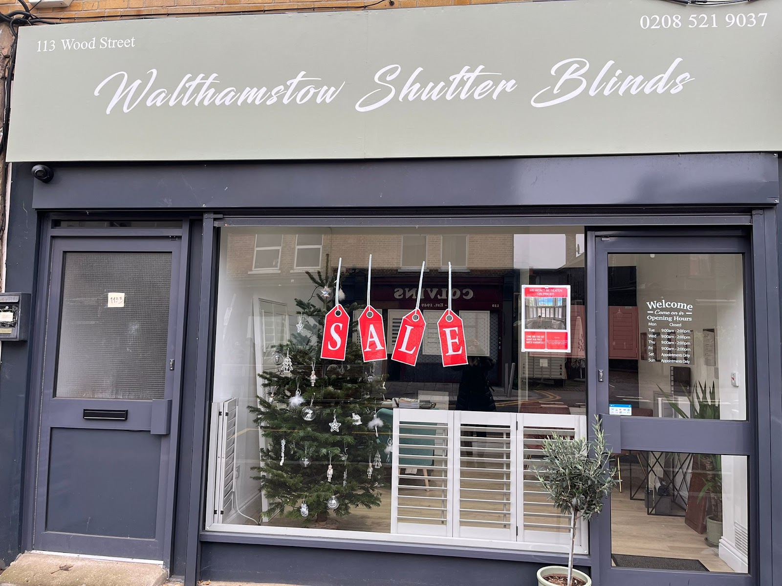Walthamstow Shutter Blinds — photo from Google